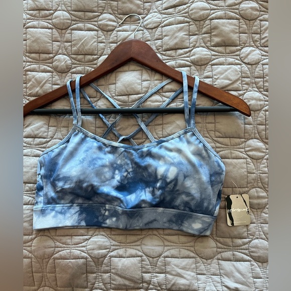 FP Movement by Free People Blue Tie-Dye Sports Bra - Picture 9 of 16